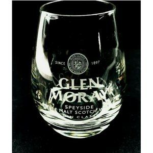 8 Scotch Glass Glen Moray Scotland Glass Scotch Elgin Classic New in Box etched